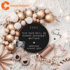 New Year Digital Pregnancy Baby Announcement Ornament