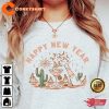 New Years 2023 Cowgirl Groovy Disco Western Vintage Sweatshirt