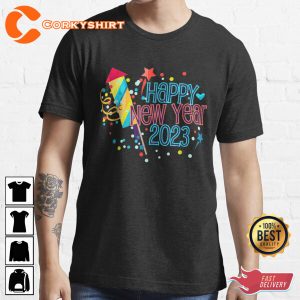 New Years Eve Party Supplies Kids Nye 2023 Shirt