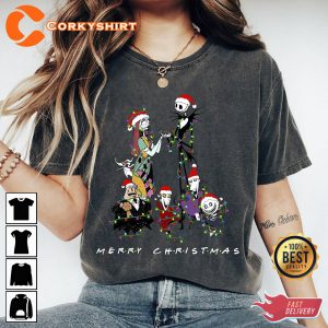Nightmare Before Christmas Characters Shirt Design