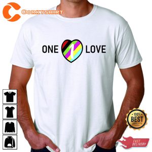 One Love LGBT Pride Graphic T-shirt