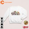 One Piece Nakama Funny Cartoon Monkey D Unisex Retro 90s T-Shirt