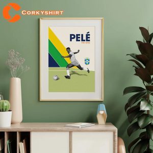 PELE Brasil World Cup Modern design Poster