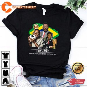 Pele 1957-2022 Thank You For the Memories Unisex T-Shirt