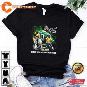 Pele Best Brazil Football Player Unisex Graphic T-Shirt