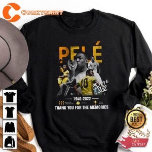 Pele Brazil Football Player RIP Unisex Graphic T-Shirt