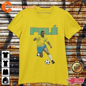 Pele Brazil Gift for Pele Lovers Goat Pele T-Shirt