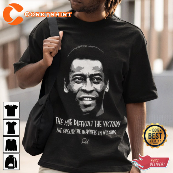 Pele Brazil Legend Muhammed Ali Clay Unisex T-Shirt Print