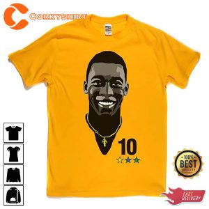 Pele Brazil Shirt Gift For Soccer Fans