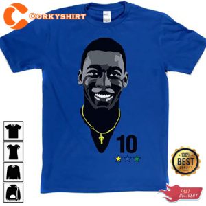 Pele Brazil Shirt Gift For Soccer Fans