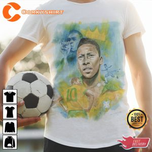 Pelé Brazilian Soccer Player Unisex T-shirt