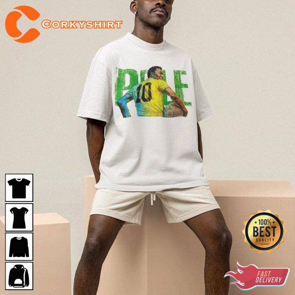 Pele Football Player Muhammed Ali Clay Unisex Pele Legend T-Shirt