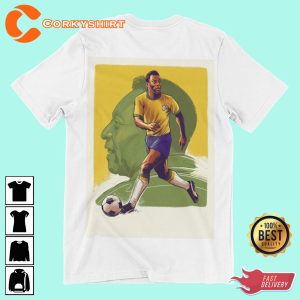 Pelé Legend Of Football T-shirt Design