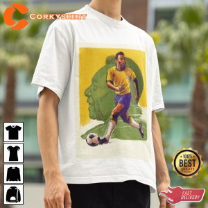 Pelé Legend Of Football T-shirt Design