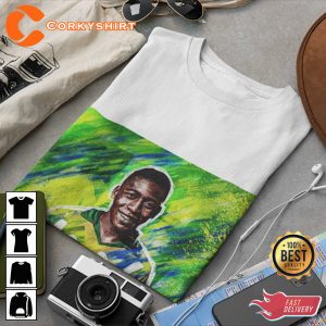 Pele The King Of Football Vintage 90s Shirt