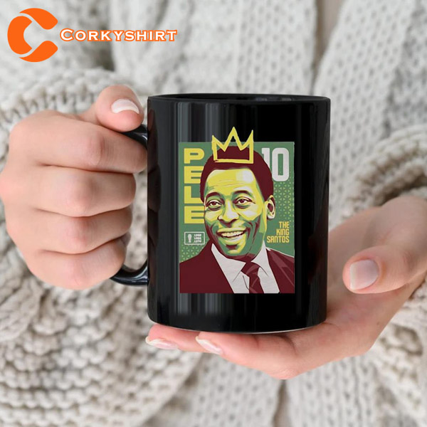 Pele The King Santos Ceramic Coffee Mug