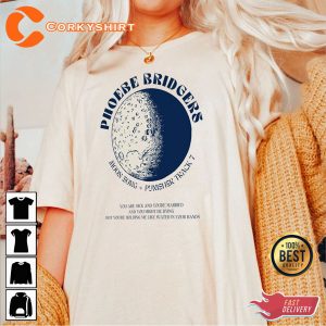 Phoebe Bridgers Moon Song Punisher Track 7 Phoebe Bridgers T-shirt