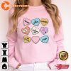 Positive Affirmations Candy Heart Valentines Day Valentines Shirt