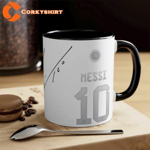 Qatar World Cup 2022 Lionel Messi Signature Mug