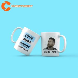 Que Mirá Bobo Argentina World Cup Winner 2022 Mug Cafe