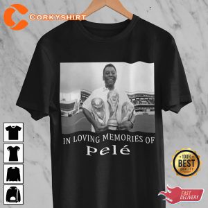 RIP Pele Legend Never Dies Remembering T-Shirt