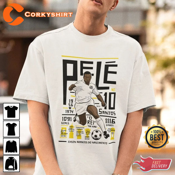 RIP Pele Thank You For The Memories My Legend Unisex T-Shirt