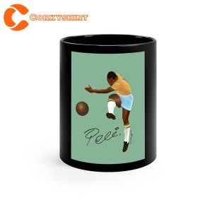 Remembering PELE BRAZIL Gift for Pele Lover Mug