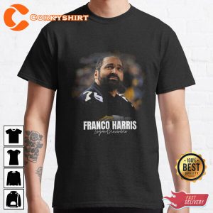 Rest in Peace Franco Harris Classic T-Shirt Design