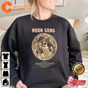 Retro Shirt Moon Song Phoebe Bridgers Gift for Fans Sweatshirt T-Shirt