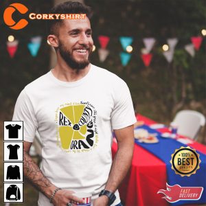 Rex Orange County Sunflower Inspired T-shirt Design