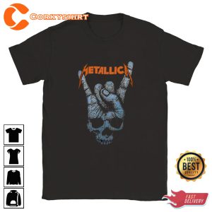 Rock Metal Metallica Skull Shirt