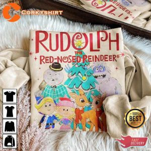 Rudolph The Red Nosed Reindeer Xmas Sweatshirt