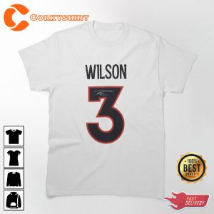 Russell Wilson 3 Gift for Football Player T-shirt Print