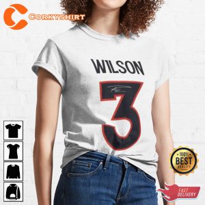 Russell Wilson 3 Gift for Football Player T-shirt Print