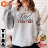 Santa I Saw That Funny Retro Xmas Gift Sweatshirt