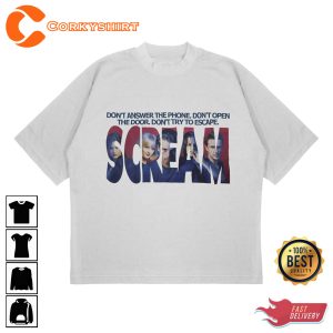 Scream Movie Aesthetic Shirt For Fans