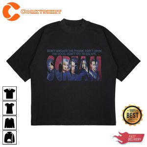 Scream Movie Aesthetic Shirt For Fans
