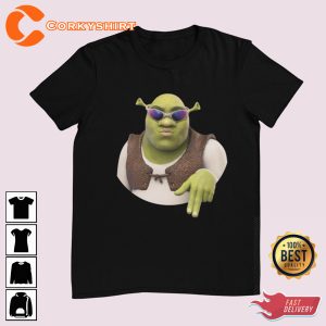 Shrek T-shirt Meme Funny Cool Shrek Direct To Film Unisex Shirt