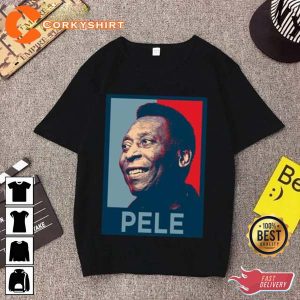 Smile Pele Football Legend Unisex Graphic Shirt