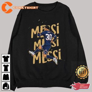 Soccer Legend Lionel Messi Vintage T-shirt Design