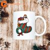 Sock Full Of Presents Merry Christmas Gift Ceramic Mug