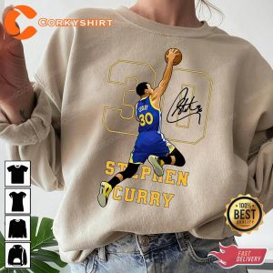 Stephen Curry Crewneck Night Night Golden State Basketball Sweatshirt