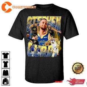 Stephen Curry Golden State Warior T-Shirt Design