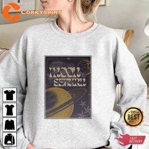 Taylor Seven Song - Love You To The Moon And To Saturn Folklore Album Gift for Fans T-Shirt