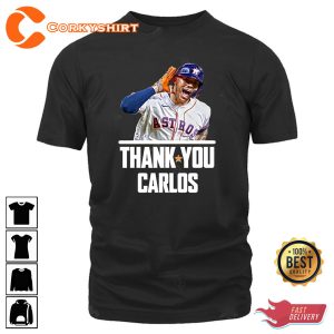 Thank You Carlos Correa Baseball Lover Gift T-Shirt