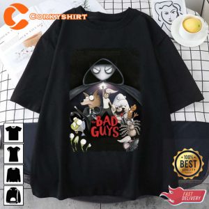 The Bad Guys 2022 Printed Shirt