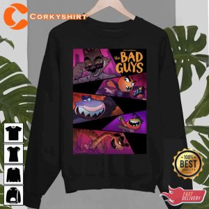 The Bad Guys Film Movie Unisex T-Shirt Designs