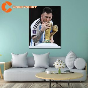 The Best Soccer Player Lionel Messi Poster