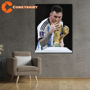 The Best Soccer Player Lionel Messi Poster