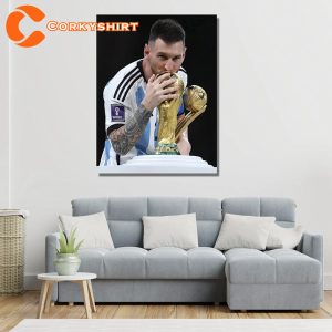 The Best Soccer Player Lionel Messi Poster